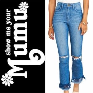 SHOW ME YOUR MUMU Brooklyn High Waist Mom Jeans